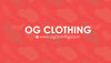 OG Clothing Business Card - Red Theme