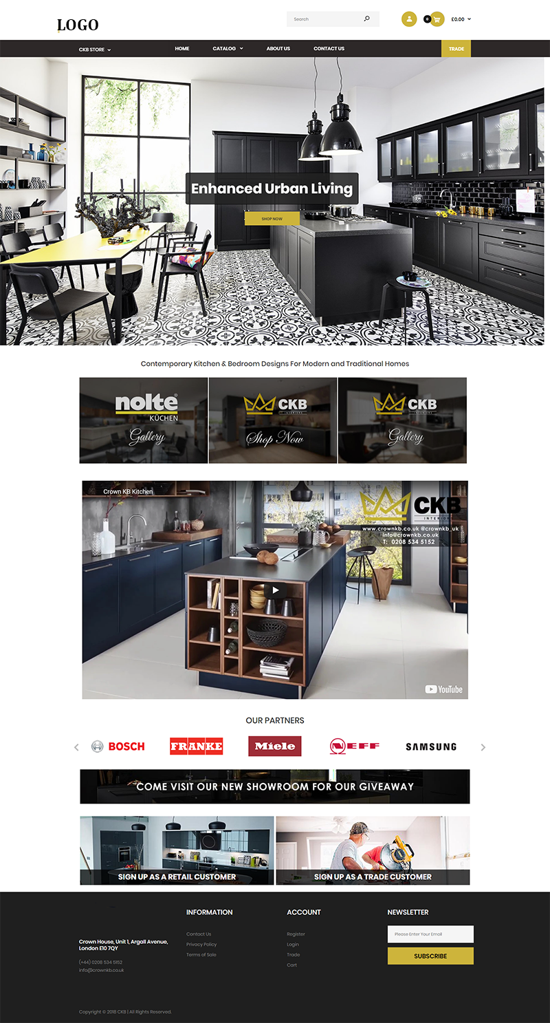 Basic Company Website