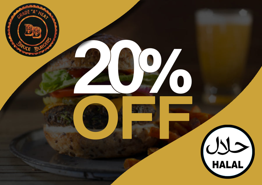 Bruce Burgers Business Card