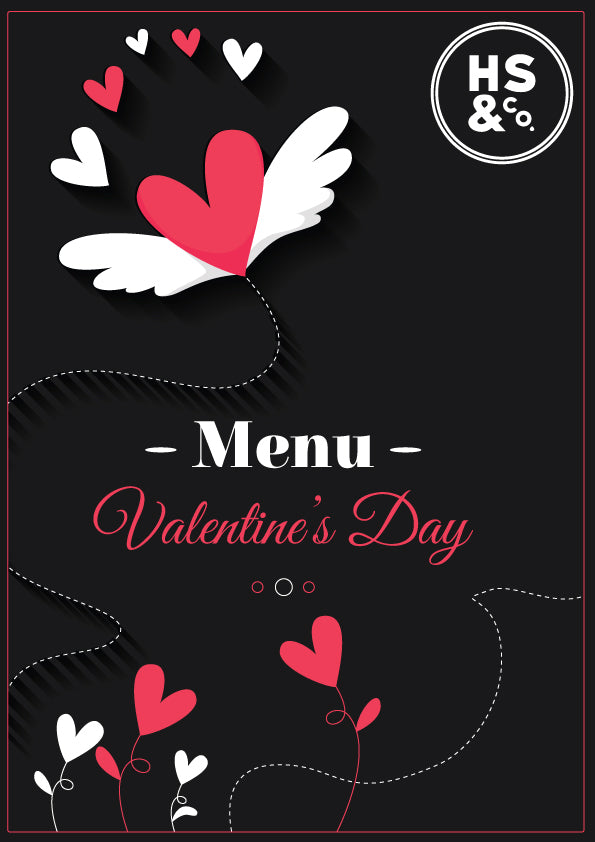 HS & Co. Valentine's Menu