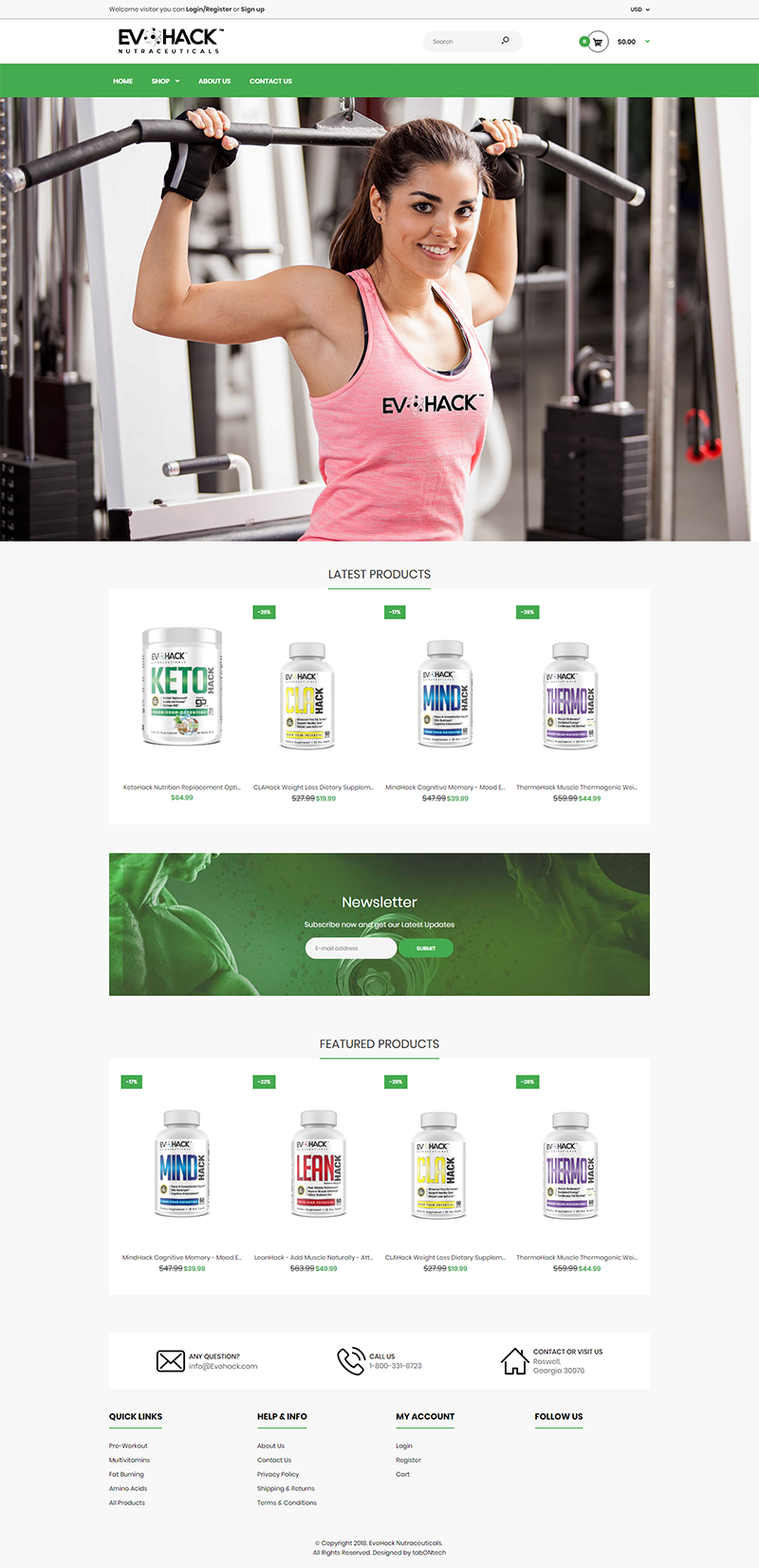 EvoHack Nutraceuticals