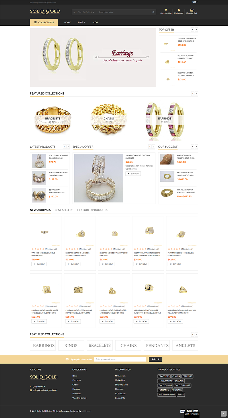 Solid Gold - TAB ON TECH | Certified Shopify Experts & Partners ...