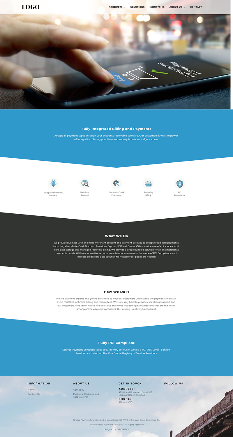 Basic Company Website